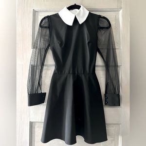 DEANDRI Wednesday Adams Corset Dress, XXS